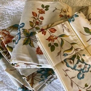 Texmade Floral Sheet Set NWOT
